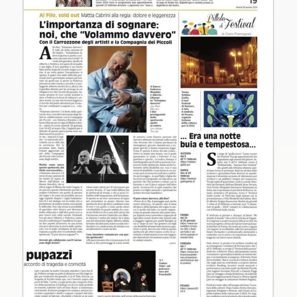 ….tornare a sognare